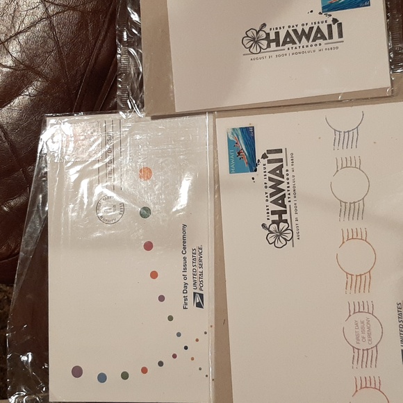 Hawaii first day of issue ceremony program bundle of 3 - Picture 1 of 6